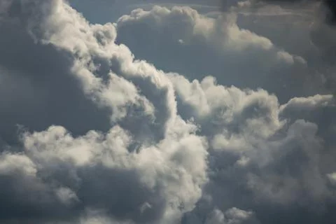A cloudy sky about to rain Stock Photos