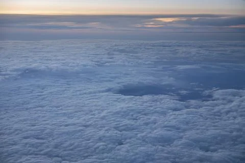 Cloudy Sky From Above Photos
