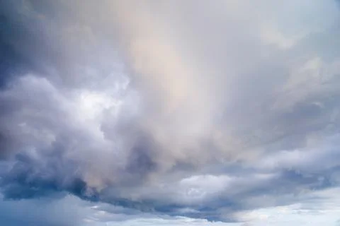 Cloudy sky abstract background. Stock Photos