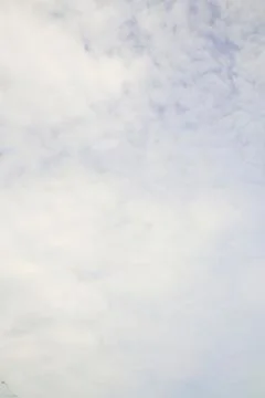 Cloudy Sky Aesthetic Background with Soft White and Pale Blue Hues Stock Photos
