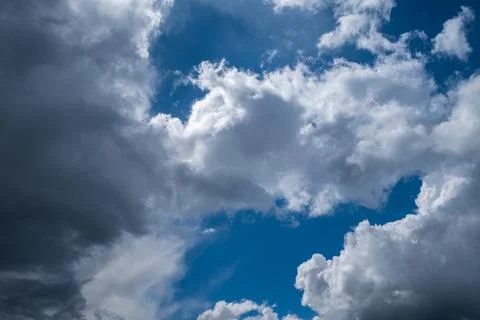 Cloudy sky in the Alps Stock Photos