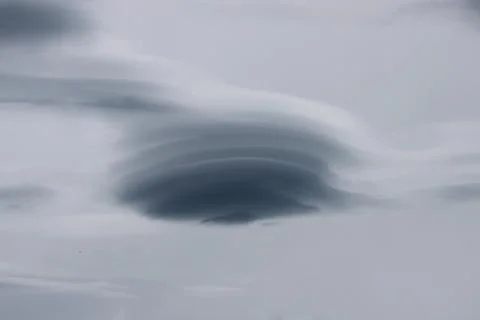 Cloudy sky and black clouds before the rain Stock Photos