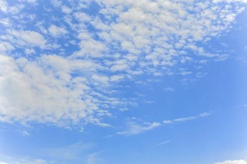 Cloudy sky and clear sky clouds background Foto stock
