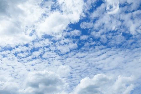 Cloudy sky and clear sky clouds background Foto stock