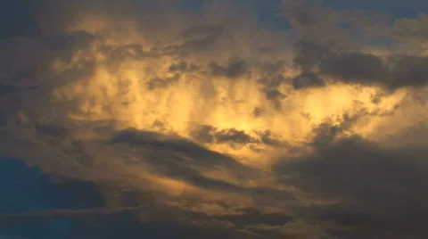 Cloudy sky and moving clouds Stock Footage 117209