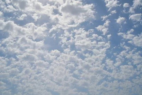 Cloudy sky background and texture Stock Photos