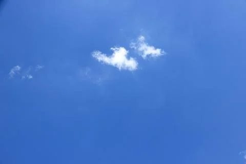 Cloudy sky background beautiful, bright and natural. Stock Photos