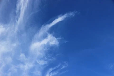 Cloudy sky background beautiful, bright and natural. Stock Photos