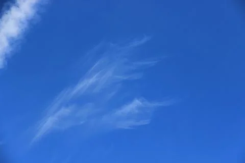 Cloudy sky background beautiful, bright and natural. Stock Photos