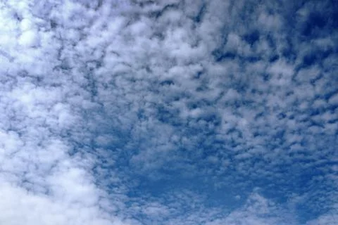 Cloudy sky background, natural backdrop for your design Stock Photos