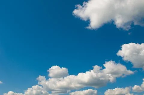 Cloudy sky background Stock Photos