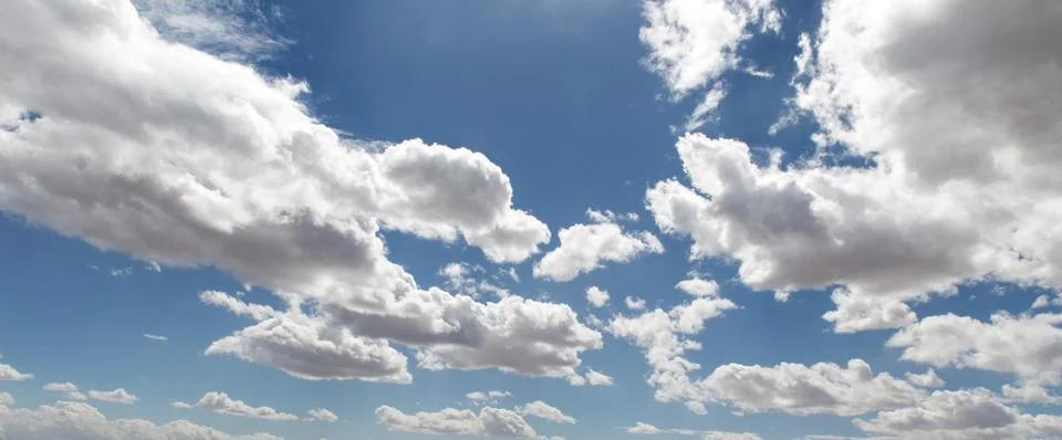 Cloudy sky background Stock Photos