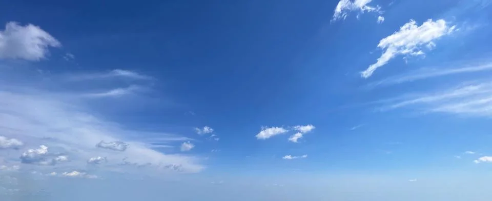 Cloudy sky background Stock Photos