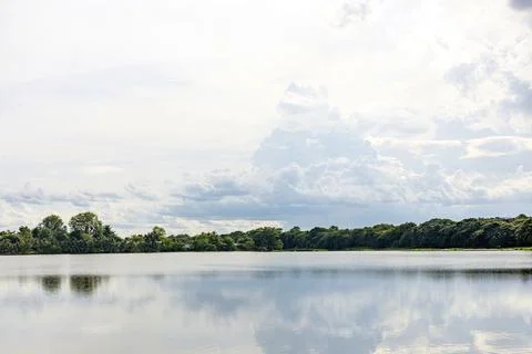 Cloudy Sky Background Stock Photos