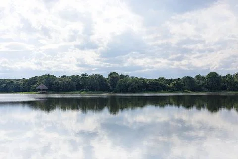 Cloudy Sky Background Stock Photos