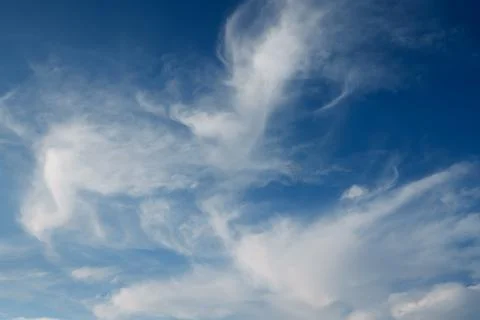 Cloudy sky background Stock Photos