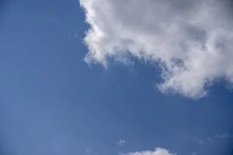Cloudy sky, clouds, sky, blue sky  Stock Photos