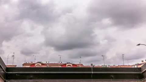 Cloudy sky day Stock Footage 191560267