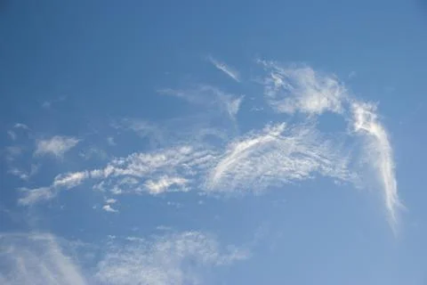 Cloudy Sky in Daylight Stock Photos