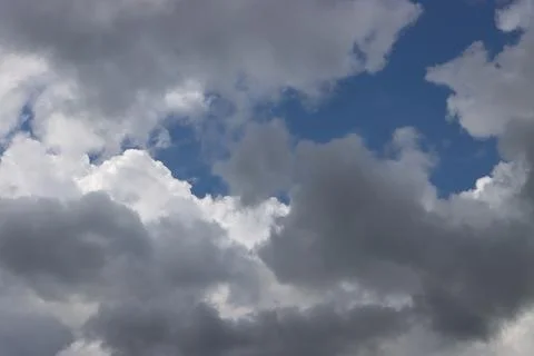 Cloudy Sky Dramatic Storm Clouds Stock Photos