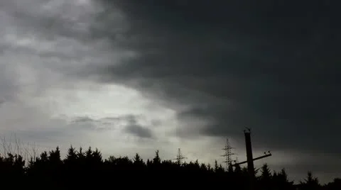 Cloudy Sky Video stock 11019175