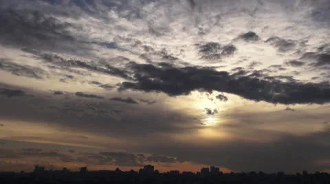Cloudy sky Stock-Footage 22752515