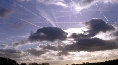 Cloudy sky. Stock Footage 33578388