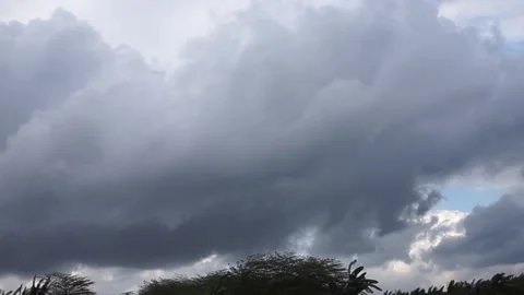 Cloudy sky Video stock 301220981