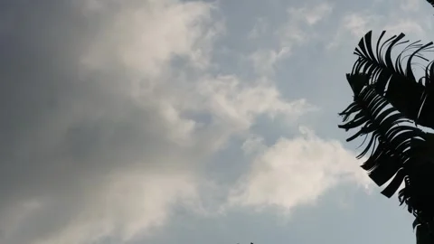 Cloudy sky Stock Footage 344817327