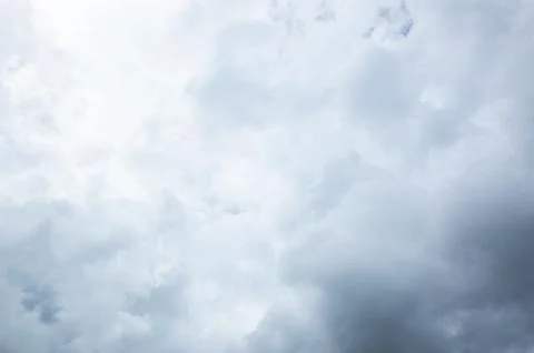 Cloudy sky with heavy clouds Stock Photos