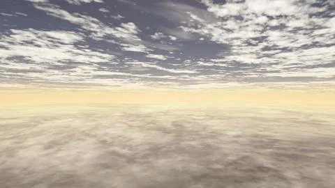 Cloudy Sky Illustrazione stock