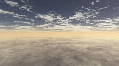 Cloudy Sky Illustrazione stock