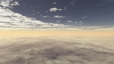 Cloudy Sky Illustrazione stock