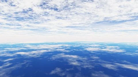 Cloudy Sky Illustrazione stock