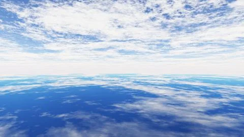 Cloudy Sky Illustrazione stock