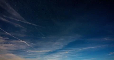 Cloudy sky over Dolomites, background. Stock Photos