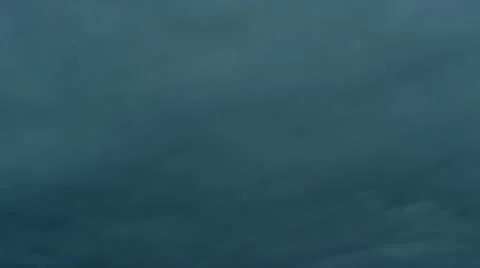 Cloudy Sky on an Overcast Day Stock Footage 20468682