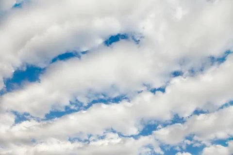 Cloudy sky pattern Stock Photos