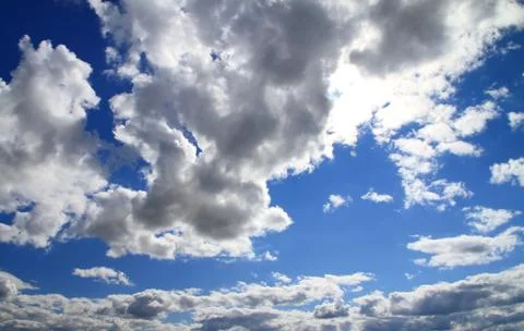 Cloudy sky Foto stock