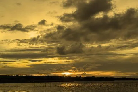 Cloudy sky Foto stock