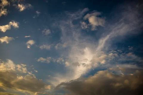 Cloudy sky 写真素材