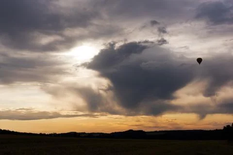Cloudy sky Stock Photos
