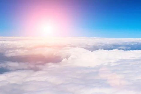 The cloudy sky Stock Photos