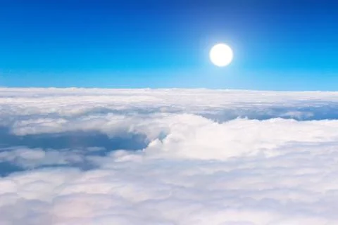 The cloudy sky Foto stock