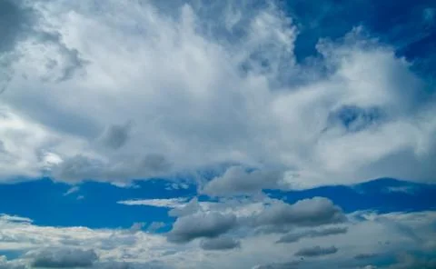 The cloudy sky Stock Photos