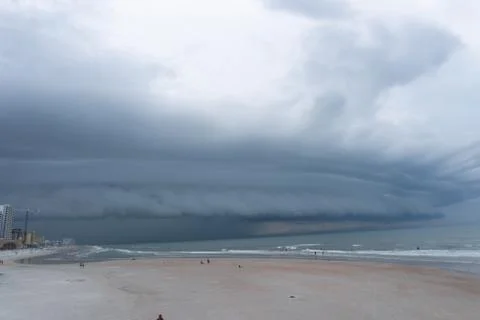 A Cloudy Sky Stock Photos