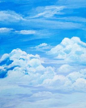 Cloudy sky Stock Photos