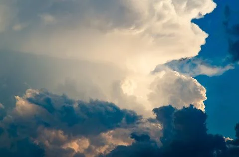 Cloudy sky Stock Photos