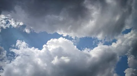 Cloudy sky Foto stock