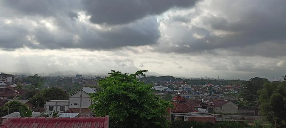 Cloudy sky Stock-Fotos